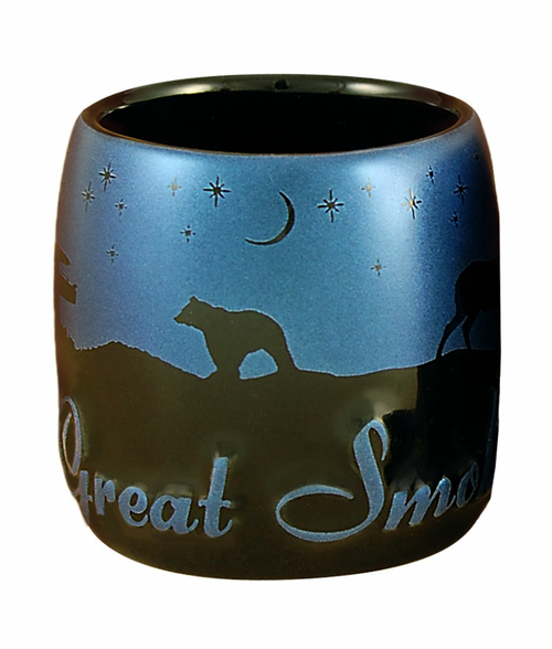 Americaware SCSSMT03 Smoky Mountains Night Sky Silhouette Shot