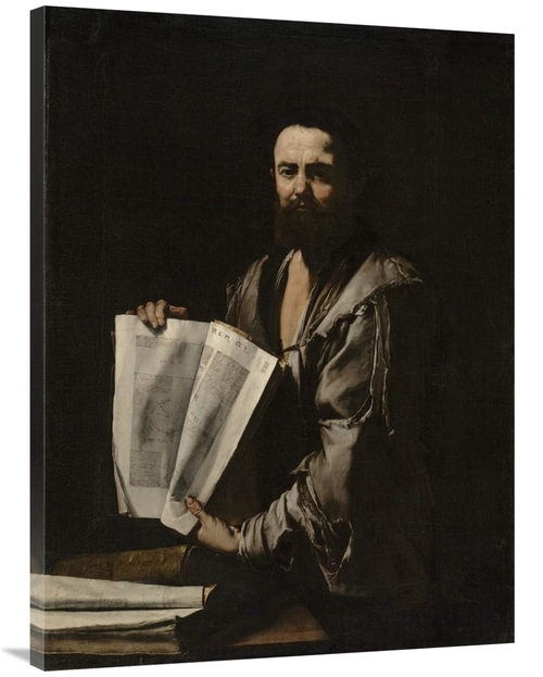 30 x 40 in. Euclid Art Print - Jusepe De Ribera