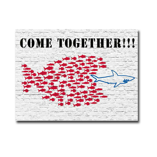 Artistic Home Gallery 1216A480SAG Come Together by Mastefunk Collectiv