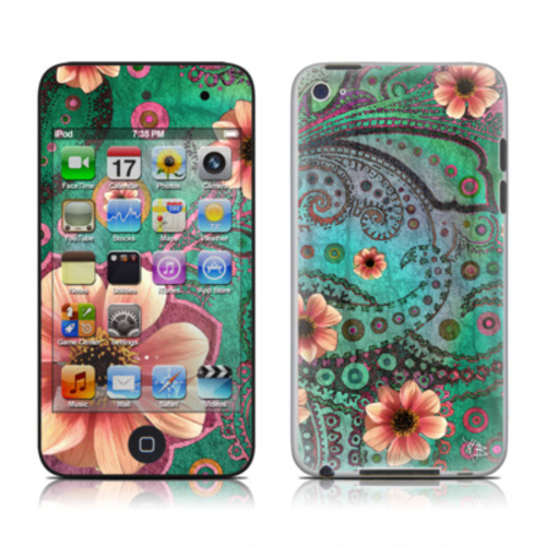 DecalGirl AIT4-PAISPAR DecalGirl iPod Touch 4G Skin - Paisley Paradise