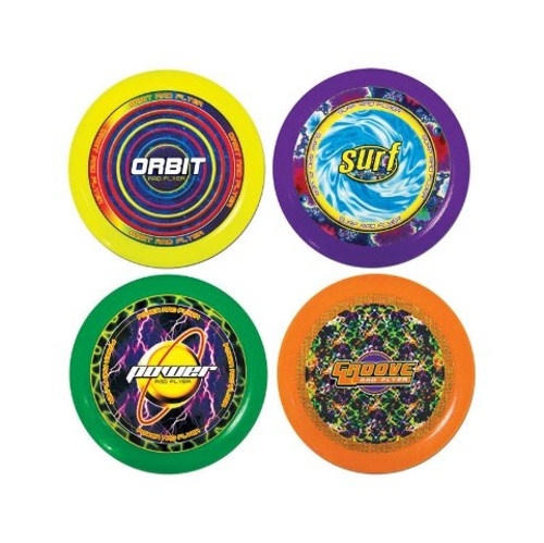 Ja-Ru 1033 Assorted Plastic Frisbee Flying Disc - pack of 24