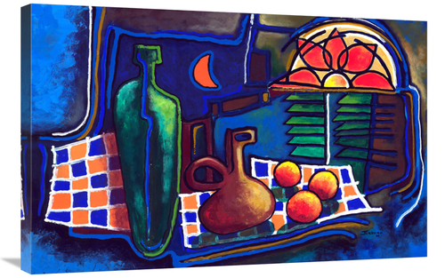 Global Gallery GCS-477347-2436-142 24 x 36 in. Three Oranges Art Print