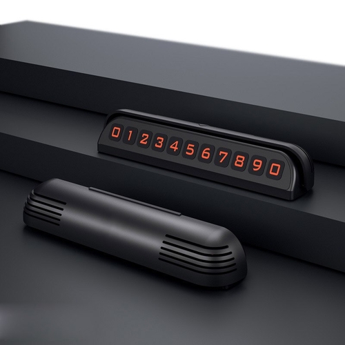 Car Temporary Parking Card Phone Number Card Plate