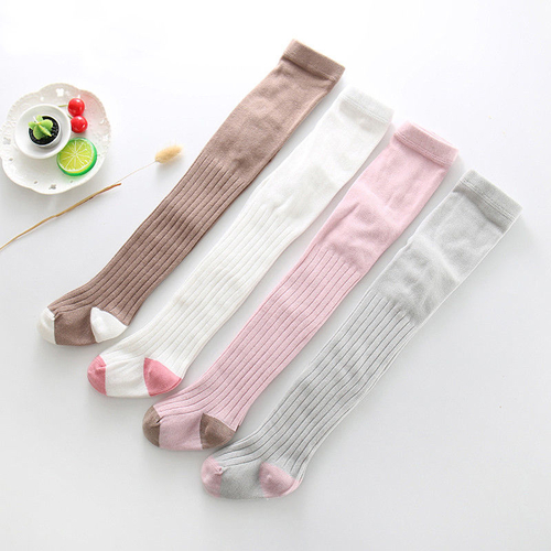 Toddler Baby Kids Girl Autumn Winter Socks Knee