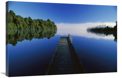 Global Gallery GCS-453495-2436-142 24 x 36 in. Wood Dock Reaching Out 