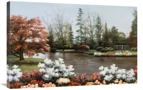 Global Gallery GCS-393962-2436-142 24 x 36 in. Lakeside VIew Art Print