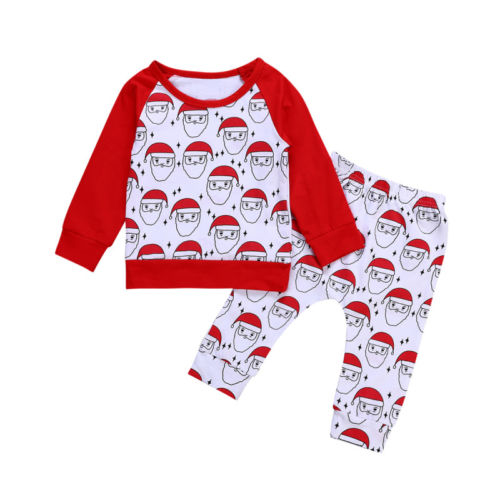 Newborn Baby Boy Girl Christmas Santa Claus