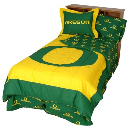 College Covers ORECMTW Oregon Reversible Comforter Set- Twin