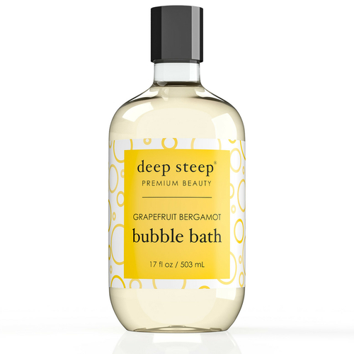 17oz Bubble Bath- Grapefruit Bergamot- Deep Steep