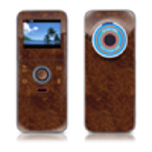 DecalGirl KPFL-DKBURL Kodak PLAYFULL Ze1 Skin - Dark Burlwood