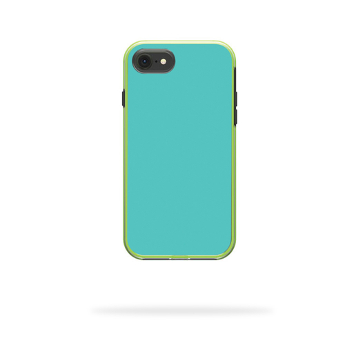 MightySkins LIFSLIP8-solid turquoise Skin for Lifeproof Slam iPhone SE