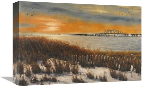 Global Gallery GCS-393988-1218-142 12 x 18 in. Captree Bridge of Dream