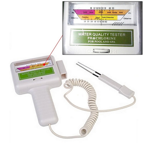 Urijk PC 101 Chlorine Water PH Value White Tester
