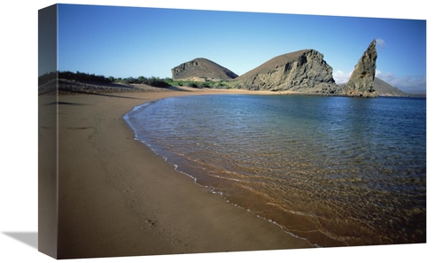 12 x 18 in. Pinnacle Rock & Volcanic Beach, Galapagos Islands,