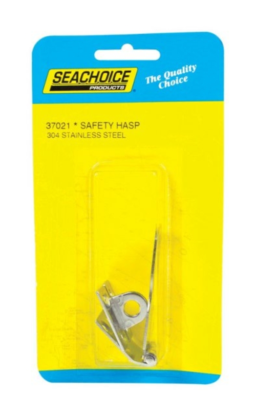 Seachoice 37021 Fixed Eye Safety Hasp  1 x 2.87 in.