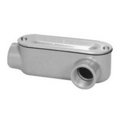 Aluminum Rigid Conduit Body LL Type - Threaded with Cover & Gasket&#44