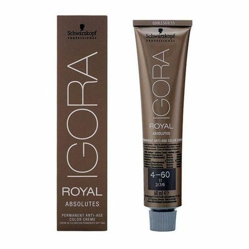 Permanent Anti-Ageing Dye Igora Royal Absolutes Schwarzkopf