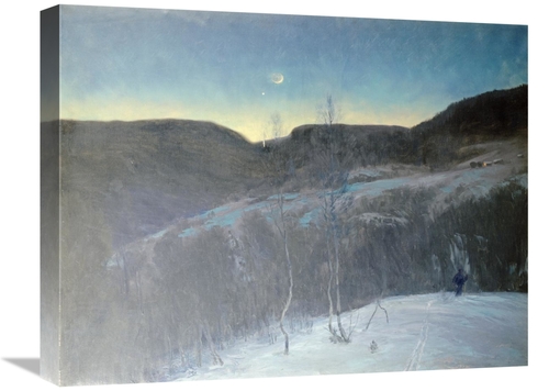 Global Gallery GCS-268544-22-142 22 in. February Evening Art Print - C