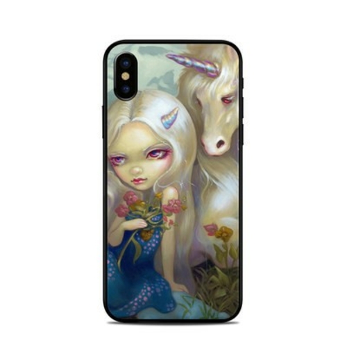 DecalGirl AIPX-FUNICORN Apple iPhone X Skin - Fiona Unicorn