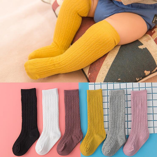 Cute Baby Knee Socks Newborn Infant Baby Cotton