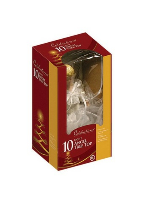 Celebrations 4980-71 Illuminated Angel Tree Top