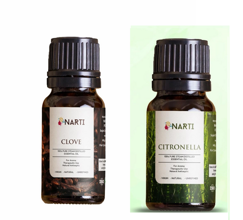Clove Essential Oil Citronella Essential Oil pack of 2