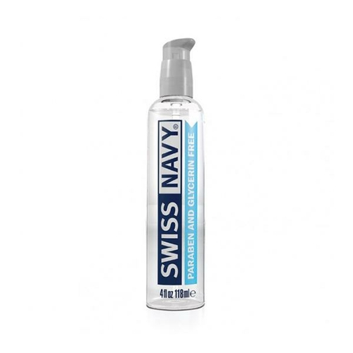 Swiss Navy Paraben Glycerin Free Lubricant 4 Oz 118 Ml