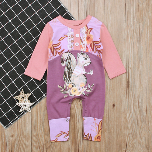 2019 Small Fresh New Toddler Girl Clothes Summer