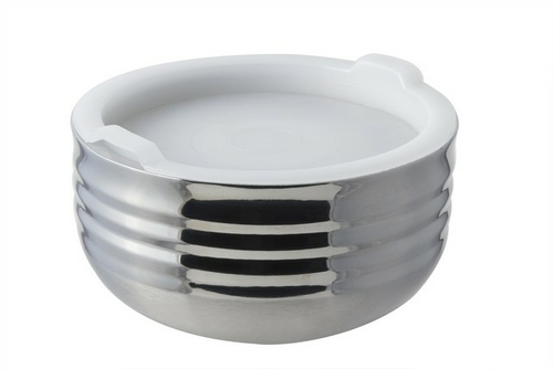 Bon Chef 9317 6.37 in. dia. Cold Wave Bowl & Stacking Cover, 1 qua