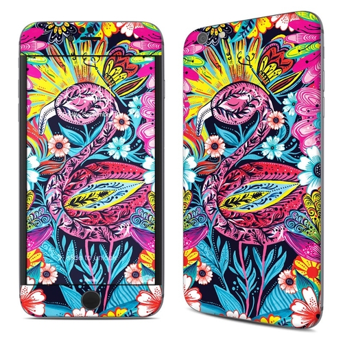 DecalGirl AIP6P-FLASHYFLAMINGO Apple iPhone 6 Plus Skin - Flashy Flami