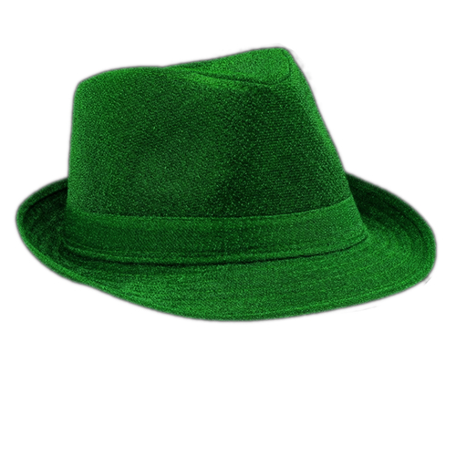 Blinkee GREENFABRICFEDORA Soft Fabric Fedora Non Light Up, Green