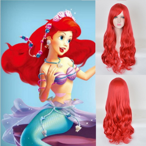 70cm Anime The Little Mermaid Princess Ariel