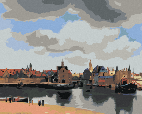 Paint by Numbers - VIEW OF DELFT (J. VERMEER)