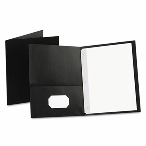 Oxford 57706 Paper Twin-Pocket Portfolio  Tang Clips  Letter  .5 in. C