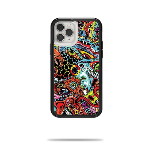 MightySkins LIFSLIPH11PR-Acid Trippy Skin for Lifeproof Slam Case iPho