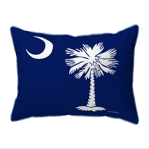 Betsy Drake SN235 11 x 14 in. Palmetto Moon Small Indoor & Outdoor Pil