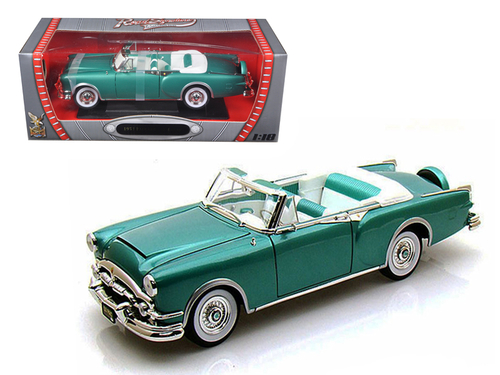 1953 Packard Caribbean Green 1/18 Diecast Car Model by Road Signature