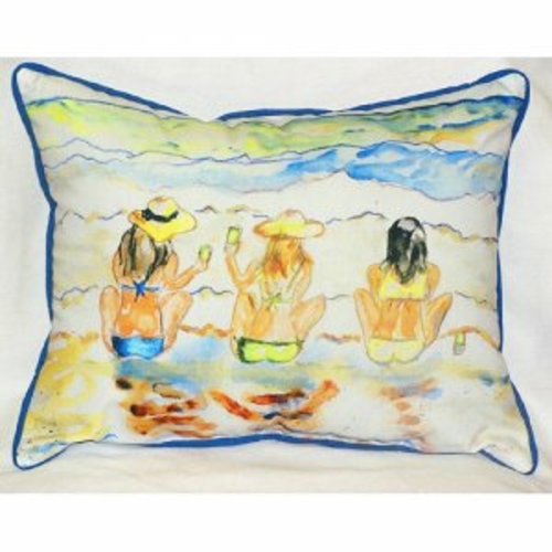 Betsy Drake HJ608 Bottoms Up Throw Pillow- 16 x 20 in.