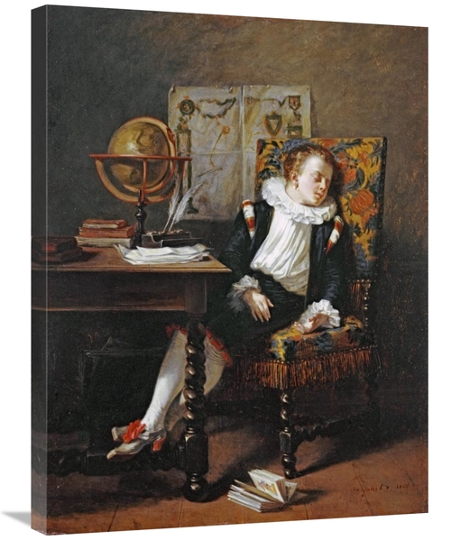Global Gallery GCS-266899-30-142 30 in. The Little Schoolboy Art Print