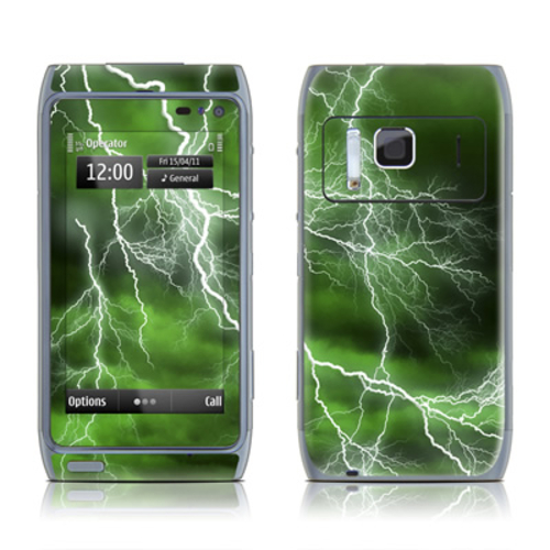 DecalGirl NN08-APOC-GRN Nokia N8 Skin - Apocalypse Green