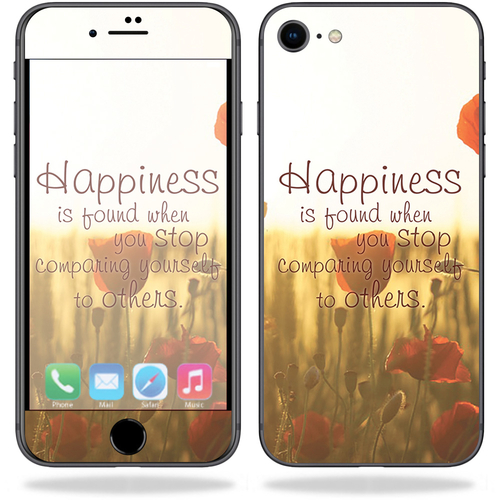 MightySkins APIPH8-Be Happy Skin for Apple iPhone SE 2020 7 & 8 - Be H