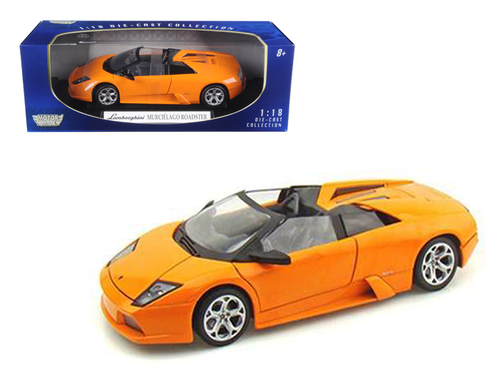 Lamborghini Murcielago Roadster Orange 1/18 Diecast Model Car by