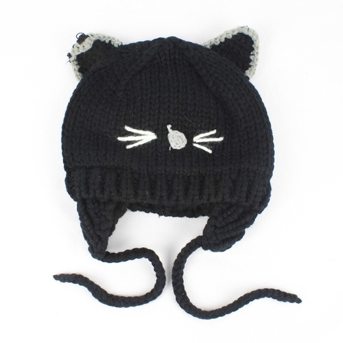Baby Girl Beanies Cat Ears Cotton Baby Child