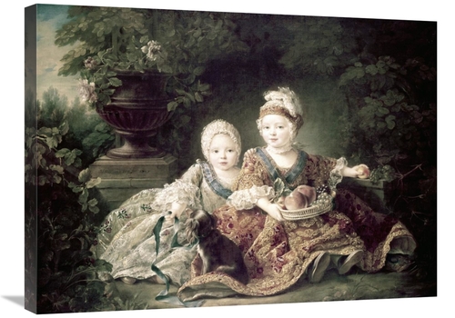 Global Gallery GCS-277436-30-142 30 in. Duc De Berry & Count De Proven