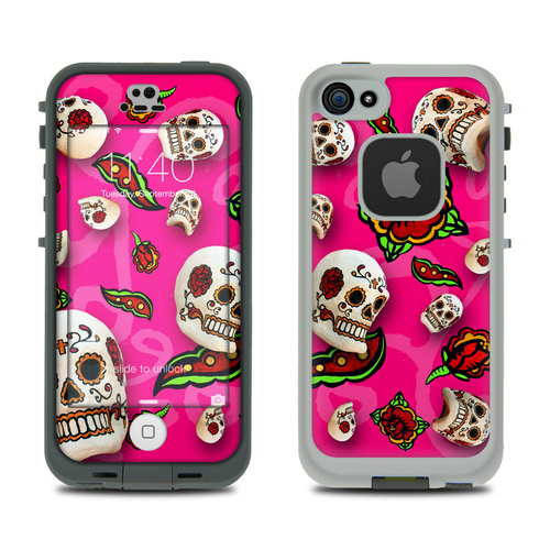 DecalGirl LCF5-PNKSCTR LifeProof Fre 5S Case Skin - Pink Scatter