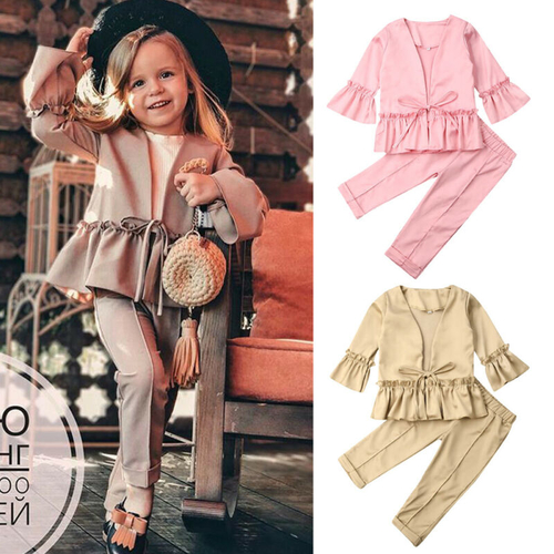 2 7Y Fashion Child Toddler Kids Girls Outfits