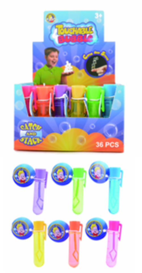 Uncle Bubble HD 199ST Touchable Bubble Mini Test Tube Case - Pack of 3