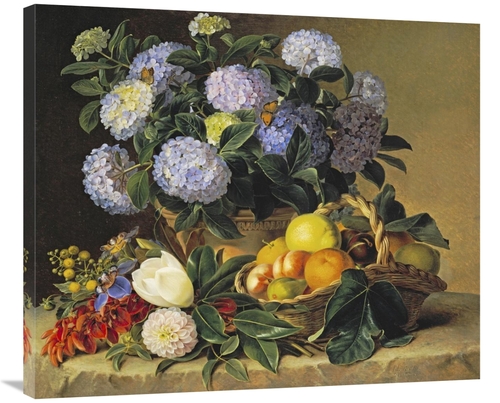 Global Gallery GCS-266629-36-142 36 in. Hydrangea in an Urn Art Print 