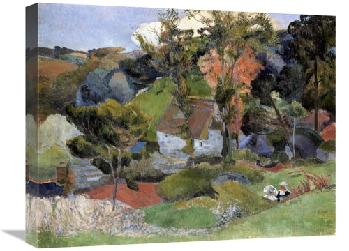 Global Gallery GCS-266368-22-142 22 in. Landscape at Pont Aven Art Pri