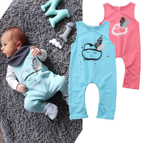 Baby Cotton Romper Clothes Newborn Babies Girls